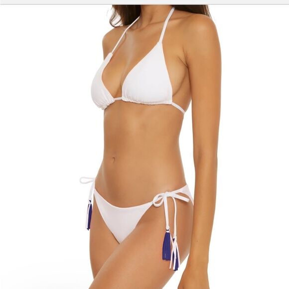 Becca Modern Reversible Rib Triangle Bikini
Bottom Starry Night $64 - Picture 7 of 9